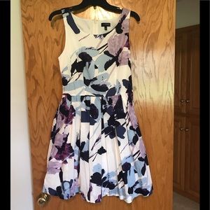 The Limited Watercolor dress